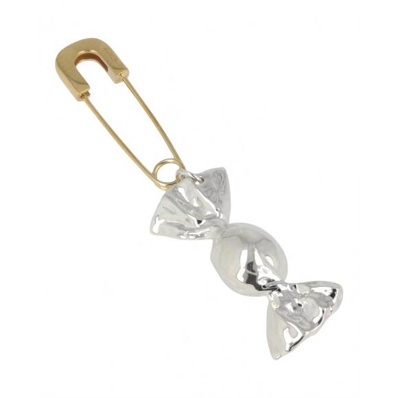 NEW AMBUSH women's candy charm 2 single earrings in silver - Picture 1 of 2